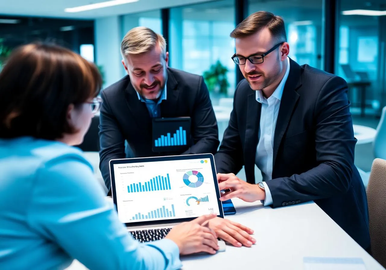 Business Central automated financial management