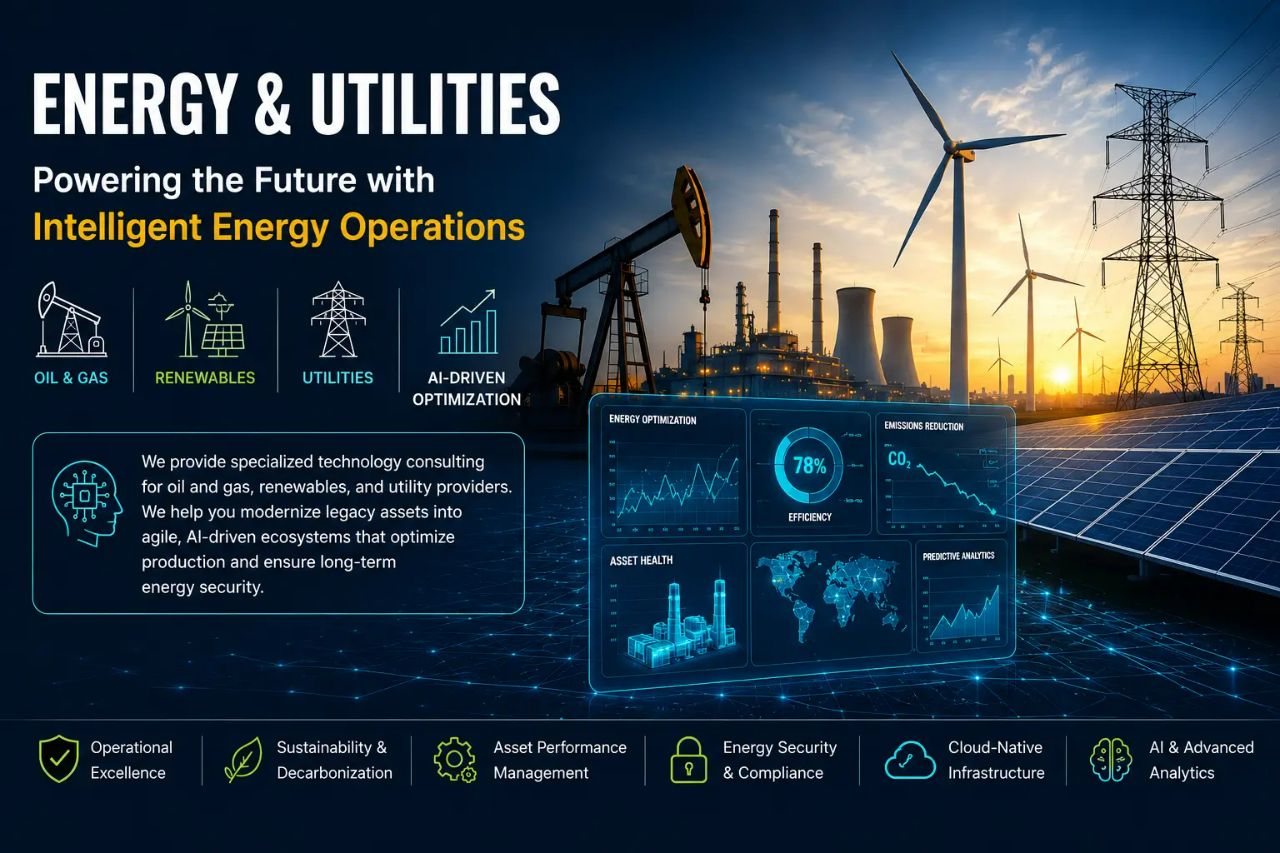 Energy operations intelligence dashboard